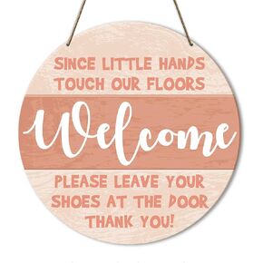 Please Remove Your Shoes Sign, No Shoes Sign for House, Take off Your Shoes Sign, Shoes off Remove Shoes Sign for Front Door, Cover or Remove Shoes, Housewarming Gifts for New House Home Women Men