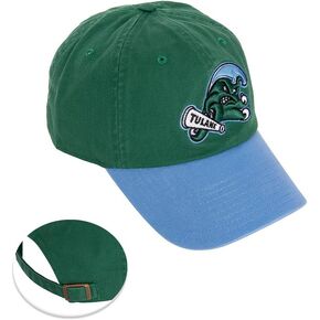 Desert Cactus Tulane University Baseball Hat Green Wave Brimmed Embroirderd Hats Cap Adjustable Cloth Strap Adult (Style G1)