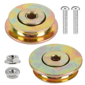Upgrade Cut-Off Flange Track Bearings Kit, 12334 Rollers, 12364 Screws, 10094 Lock Nuts, Replacement and Guaranteed Fit for Tapco Pro & Max - Durable Stainless Steel, Easy Installation