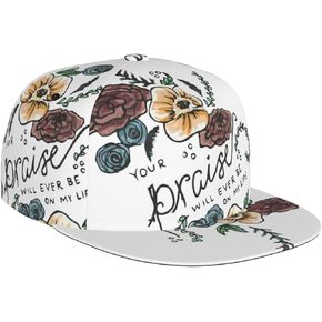 Christian Jesus Cross Baseball Hat Caps Sun Hat Outdoor Trucker Hat Adjustable Size for Women Men