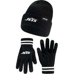 Ultra Game NFL unisex-adult Super Soft Marled Winter Beanie Knit Hat With Extra Warm Touch Screen Gloves in Saudi Arabia