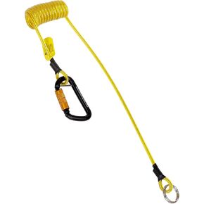 3M™ DBI-SALA® Hook2Quick Ring Coil Tool Tether with Tail 1500065, 1 EA