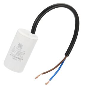 Unifizz CBB60 4uf Run Capacitor with Wire Cable,AC 450V 50/60Hz Cylinder 60x30mm Motor Start Capacitor for Air Compressors,Water Pumps,Washing Machines 2Pcs