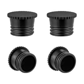 Light Socket Caps, Bulb Socket Safety Covers for String Lights, Fit Standard & Recessed Bulb Holders, Ideal for Indoor and Outdoor Unused Socket (4)