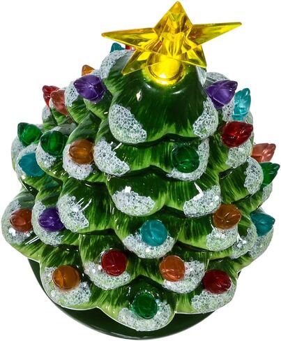 Kurt Adler C9537 Table Piece, 5.5 inch, Green in Saudi Arabia