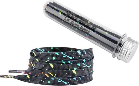 Colorful Shoelaces with Printed Patterns - Upgrade for Your Kicks in Kuwait