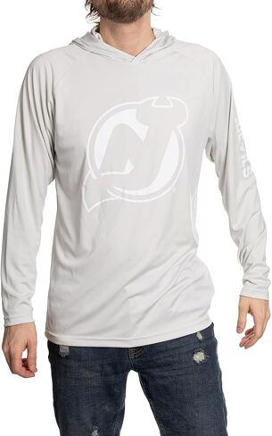 Calhoun NHL Mens UPF 50+ Sun Protection Hooded Long Sleeve Shirt in Kuwait