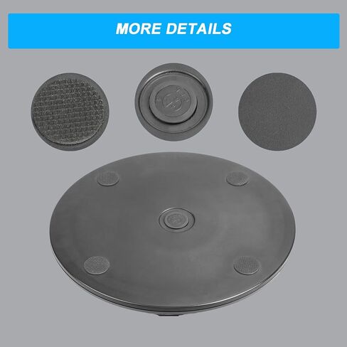 Creality 8 Inches Rotating Turntable Display Stand, 360˚ Rotation Portable Turntable for Creality 3D Scanner Raptor for 3D Printing Otter Raptor Ferret Ferret Pro Easy Scanning Small and Medium Object in Saudi Arabia