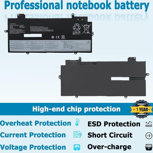بطارية كمبيوتر محمول L16C2PB2 7.6V 30WH/4030MAH متوافقة مع Lenovo IdeaPad 320-14AST 320-14IAP 320-14IKB 320-14ISK 320-15ABR 320-15AST 320-15IAP Series L16C2PB1 L16L2PB2 L16L2PB1 L16L2 بي بي 3 in Saudi Arabia