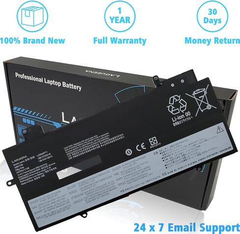 بطارية كمبيوتر محمول L16C2PB2 7.6V 30WH/4030MAH متوافقة مع Lenovo IdeaPad 320-14AST 320-14IAP 320-14IKB 320-14ISK 320-15ABR 320-15AST 320-15IAP Series L16C2PB1 L16L2PB2 L16L2PB1 L16L2 بي بي 3 in Saudi Arabia