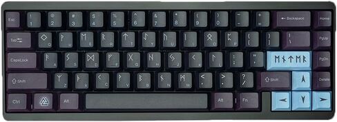 VARMILO Muse65 Gaming Keyboard with CNC-Machined Aluminum Alloy Chassis, Wired Magnetic White Switches Keyboard Featuring Adjustable Trigger for FPS Game (As Gard) in Saudi Arabia