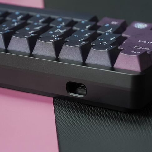 VARMILO Muse65 Gaming Keyboard with CNC-Machined Aluminum Alloy Chassis, Wired Magnetic White Switches Keyboard Featuring Adjustable Trigger for FPS Game (As Gard) in Saudi Arabia