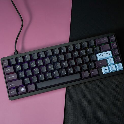 VARMILO Muse65 Gaming Keyboard with CNC-Machined Aluminum Alloy Chassis, Wired Magnetic White Switches Keyboard Featuring Adjustable Trigger for FPS Game (As Gard) in Saudi Arabia