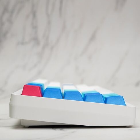 لوحة مفاتيح الألعاب VARMILO Muse65 مع هيكل من سبائك الألومنيوم مُشكل باستخدام الحاسب الآلي، لوحة مفاتيح سلكية مغناطيسية بيضاء تتميز بمشغل قابل للتعديل للعبة FPS (مثل Gard) in Kuwait
