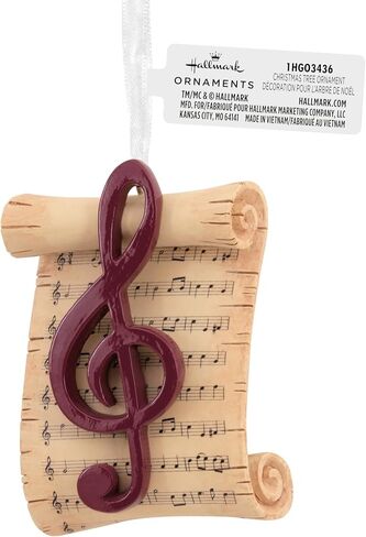 Hallmark Sheet Music Christmas Ornament in Saudi Arabia