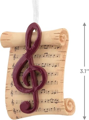 Hallmark Sheet Music Christmas Ornament in Saudi Arabia