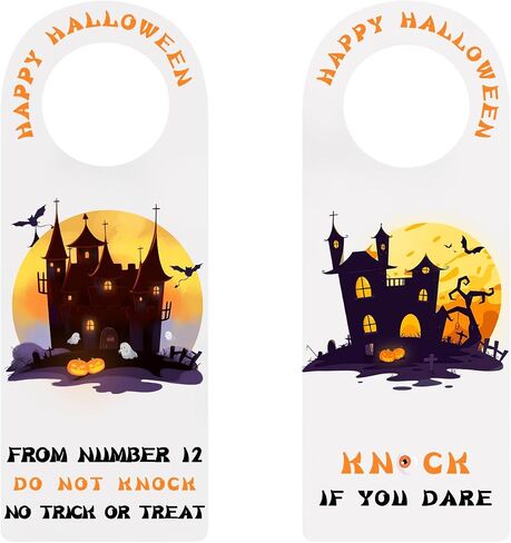 2 Pack Funny Lord of the Rings Wooden Door Knob Signs, One is Speak Friend and Enter Welcome hanger sign, The Other One is You Should Not Pass Hanging Wood Tag (Lord of the rings) in Saudi Arabia