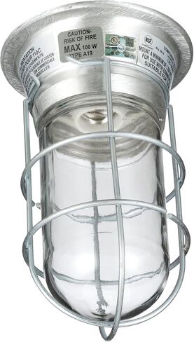 Wire Guard Light Bulb Cover for Commercial Kitchen Hood Lights L10-X020 (1) in Kuwait