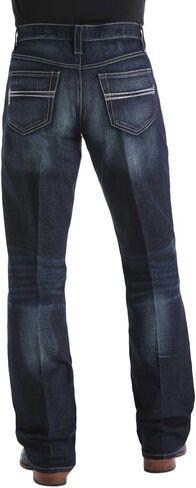 Cinch Men's Carter Relaxed Fit Jean, Medium Stone Wash, 30W x 32L in Saudi Arabia