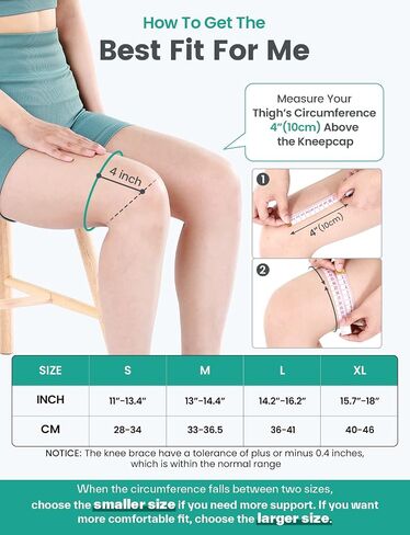 Sportneer Zoned Pressure Knee Brace - Exclusive Textile Technology - Knee Shape Design Light Compression Sleeve - Knee Support for Knee Pain Relief, Hiking, Daily Workout,Knee Sleeve for Men and Women in Saudi Arabia