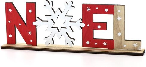 Dohia Christmas Table Decorations for Dinner Party Coffee Table Snowman Santa Reindeer Noel Believe Merry Christmas Happy Holidays Centerpiece D2-MZZMXHBJ (Snowman) in Saudi Arabia