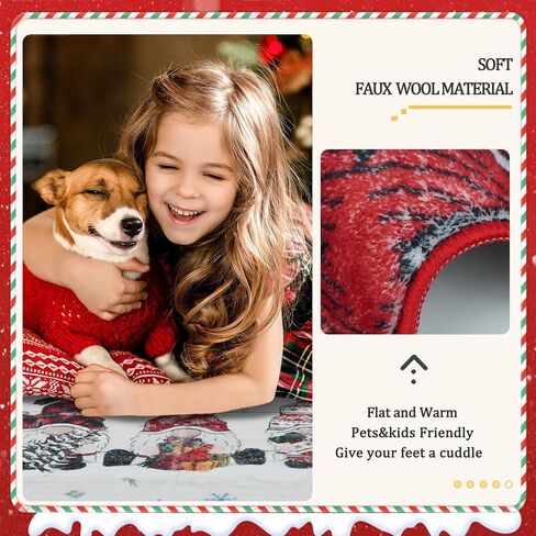 Christmas Round Area Rug Washable Circular Rug 4ft Christmas Round Rugs Farmhouse Plaid Round Carpet Small Round Rug for Living Room Bedroom Dining Room Nursery(Plaid-Tree) in Saudi Arabia