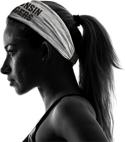 Littlearth Unisex-Adult NCAA LSU Tigers Tigerspace Headband, Grey, One Size, (100688-LSU) in Kuwait