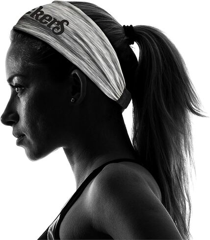 Littlearth Unisex-Adult NCAA LSU Tigers Tigerspace Headband, Grey, One Size, (100688-LSU) in Kuwait