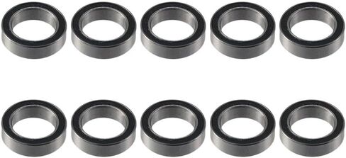 Deep Groove Ball Bearing 10pcs Miniature Ball Bearing,Double Sealed Bearings Wheels Replacement(6700-2RS 10x15x4mm) in Saudi Arabia