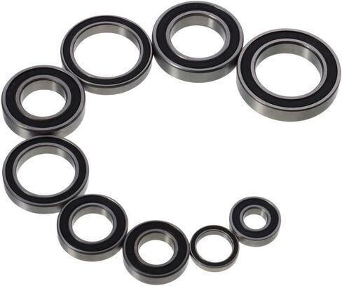 Deep Groove Ball Bearing 10pcs Miniature Ball Bearing,Double Sealed Bearings Wheels Replacement(6700-2RS 10x15x4mm) in Saudi Arabia