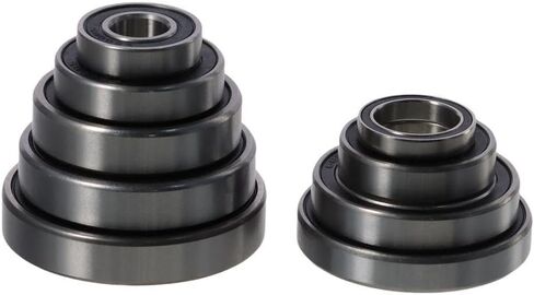 Deep Groove Ball Bearing 10pcs Miniature Ball Bearing,Double Sealed Bearings Wheels Replacement(6700-2RS 10x15x4mm) in Saudi Arabia