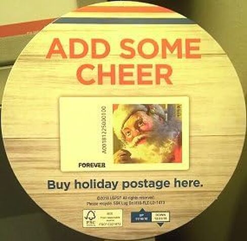 هوليداي رودولف كشك الخدمة الذاتية للرنة ذو الأنف الأحمر (SSK) ماكينة الصراف الآلي (ورقة من 10) طوابع بريدية للأبد سكوت #CVP92 in Kuwait