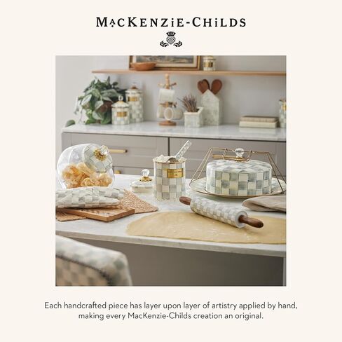 MACKENZIE-CHILDS Ceramic Travel Cup, Cute Tumbler Cup with Lid, 12 Ounces, Black-and-White Courtly Check in Saudi Arabia