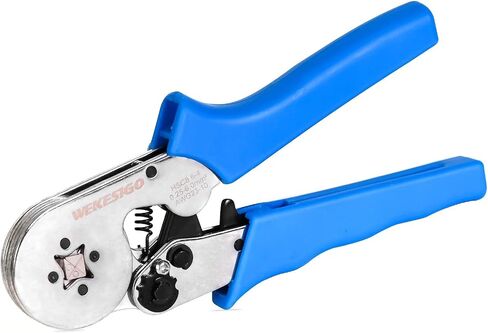 Wire Ferrule Crimping Tool, Square Crimp Profile, Self-adjusting Wire End-sleeves Crimper for AWG23-10 Insulated Terminal & Non-insulated Ferrule in Saudi Arabia