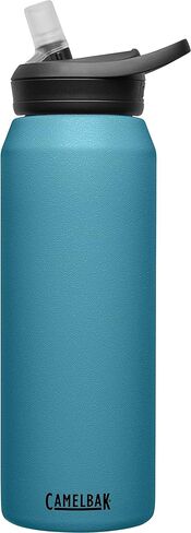 CamelBak eddy+ Water Bottle with Straw 32oz - Insulated Stainless Steel, Larkspur in Kuwait