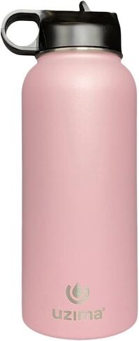 Uzima - Z-Source Filtered Water Bottle for Hiking, Backpacking, Camping, and Travel. Large 32oz Capacity with Double-Walled Stainless Steel Exterior. in Kuwait