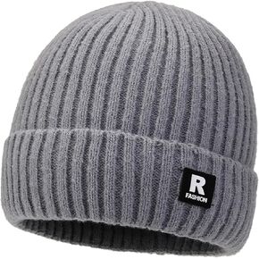 Opreng Knit Skull Slouch Ski Beanie Hat Lightweight Soft Unisex Fashion Cap Warm and Durable