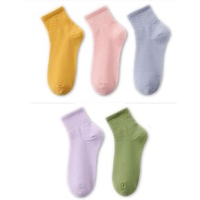 YYaaloa Women Above Ankle Crew Socks Soft Cotton Casual Calf Workout Socks