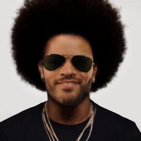 Tseses Afro Wigs for Men Black Curly Short Disco Fluffy Natural Synthetic Hair 70s Rocker Costume Wigs
