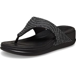 Women's Boca Wedge rhinestone Flip