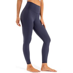 Ukaste Women's Studio Essential Mid-Rise Yoga Leggings - Ultra Soft 7/8 Length Workout Yoga Tights Pants