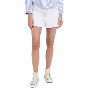 Joe's Jeans Women's The Ozzie Fray Hem Maternity Shorts