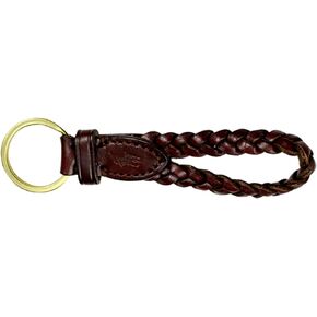 Polo Ralph Lauren Mens Womens Pony Leather Brown Key Ring