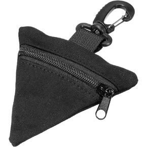Coin Purse - Triangle Wrist Bag with Hanging Buckle for Small Change Coins Apply to Climbing Outdoor