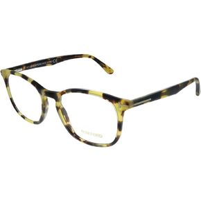 Tom Ford FT5505 Eyeglass Frames - Blonde Havana Frame, Blonde Havana Lenses, 52 mm FT550552053