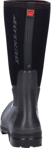 حذاء DUNLOP للجنسين خفيف الوزن وجيد التهوية، جزء علوي من Purofort، مقاوم للماء بنسبة 100%، أسود، 12 US Men in Kuwait