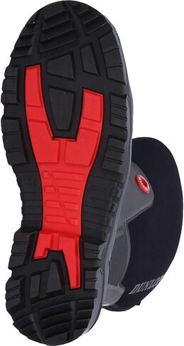 حذاء DUNLOP للجنسين خفيف الوزن وجيد التهوية، جزء علوي من Purofort، مقاوم للماء بنسبة 100%، أسود، 12 US Men in Kuwait