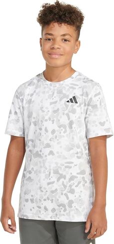 Boys' Short Sleeve Cotton Camo Print T-Shirt in Saudi Arabia