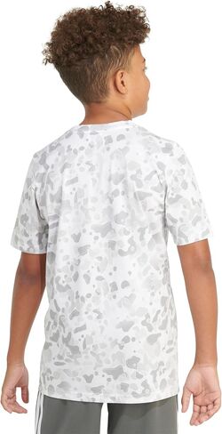 Boys' Short Sleeve Cotton Camo Print T-Shirt in Saudi Arabia
