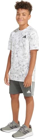 Boys' Short Sleeve Cotton Camo Print T-Shirt in Saudi Arabia